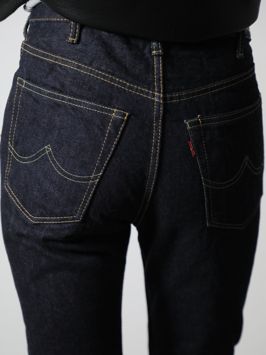 B-1969-XX-F-680 【岡山産 セルビッチデニム】ベルボトム ワンウォッシュ BELL-BOTTOM SELVEDGE DENIM ONEWASH