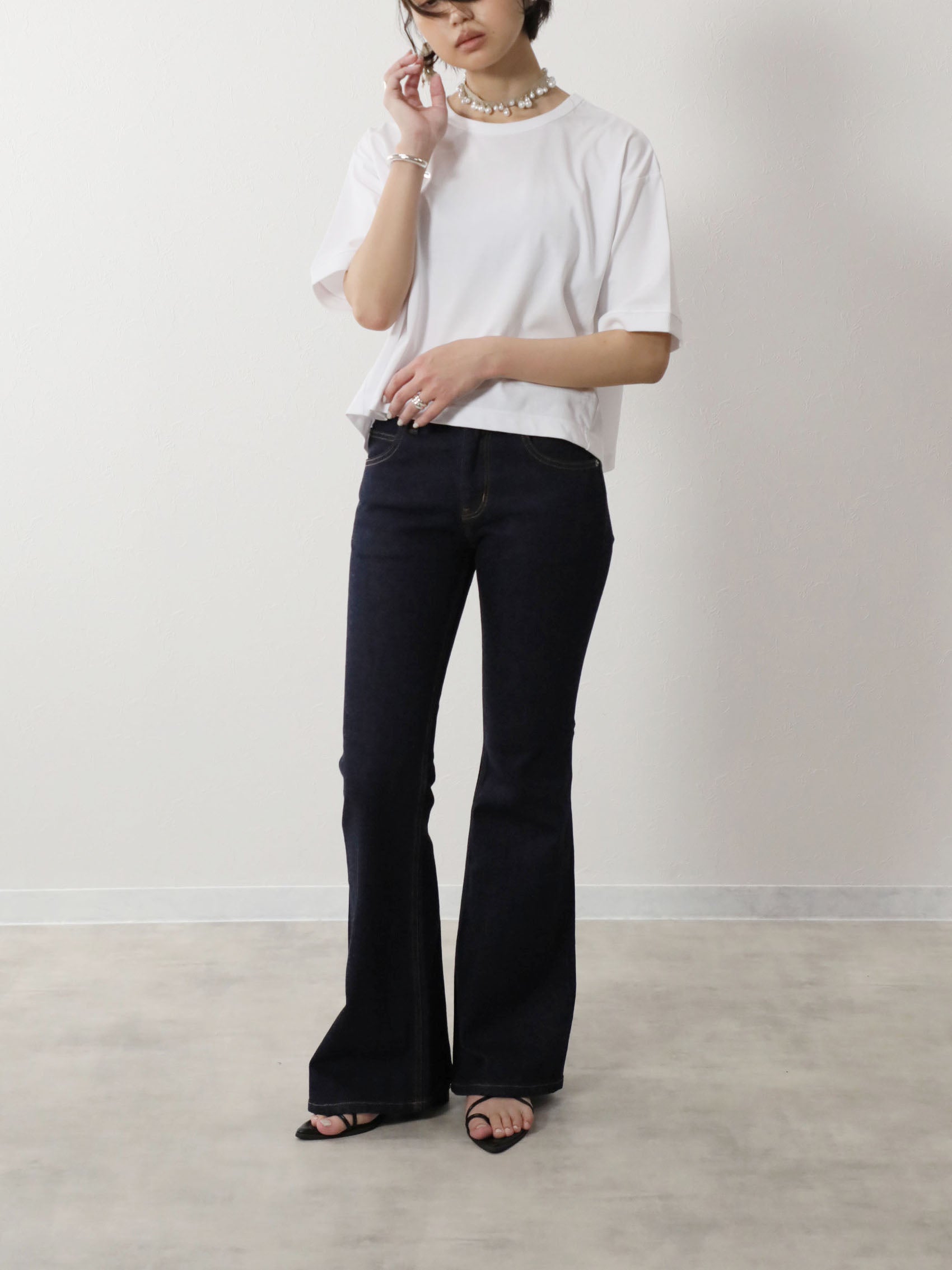 岡山デニム】ベルボトムジーンズ 5ポケットタイプ – BOBSON-WOMEN