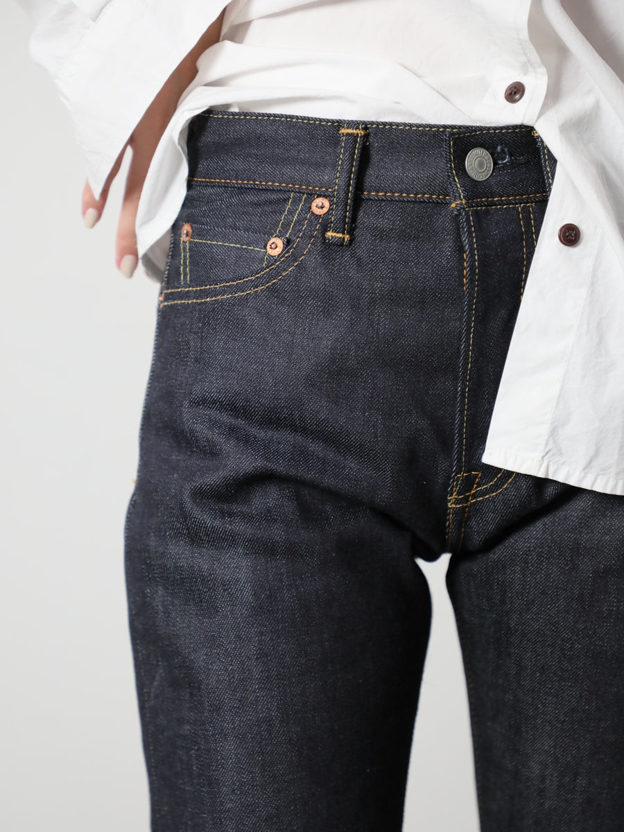 B-1969-XX-J-004 【岡山産 セルビッチデニム】 ジーンズ Straight Selvedge Denim