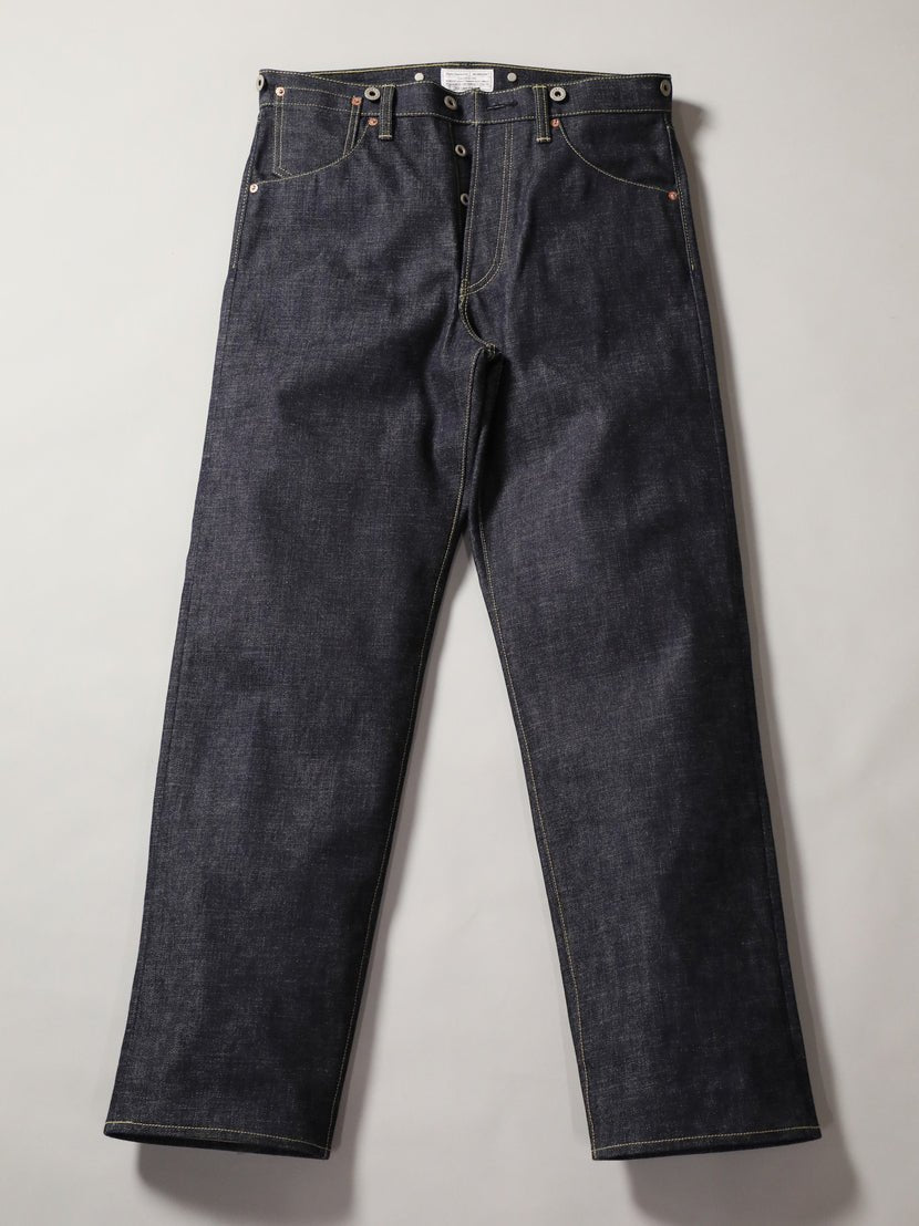 B-1969-XX-RR2011-004 【岡山産 セルビッチデニム】シンチバックジーンズ リジット CINCH BUCKLE SELVEDGE DENIM RIGID