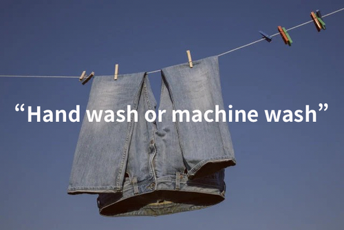 「手洗い VS 洗濯機」デニムのお手入れ方法、洗い方や乾かし方は？