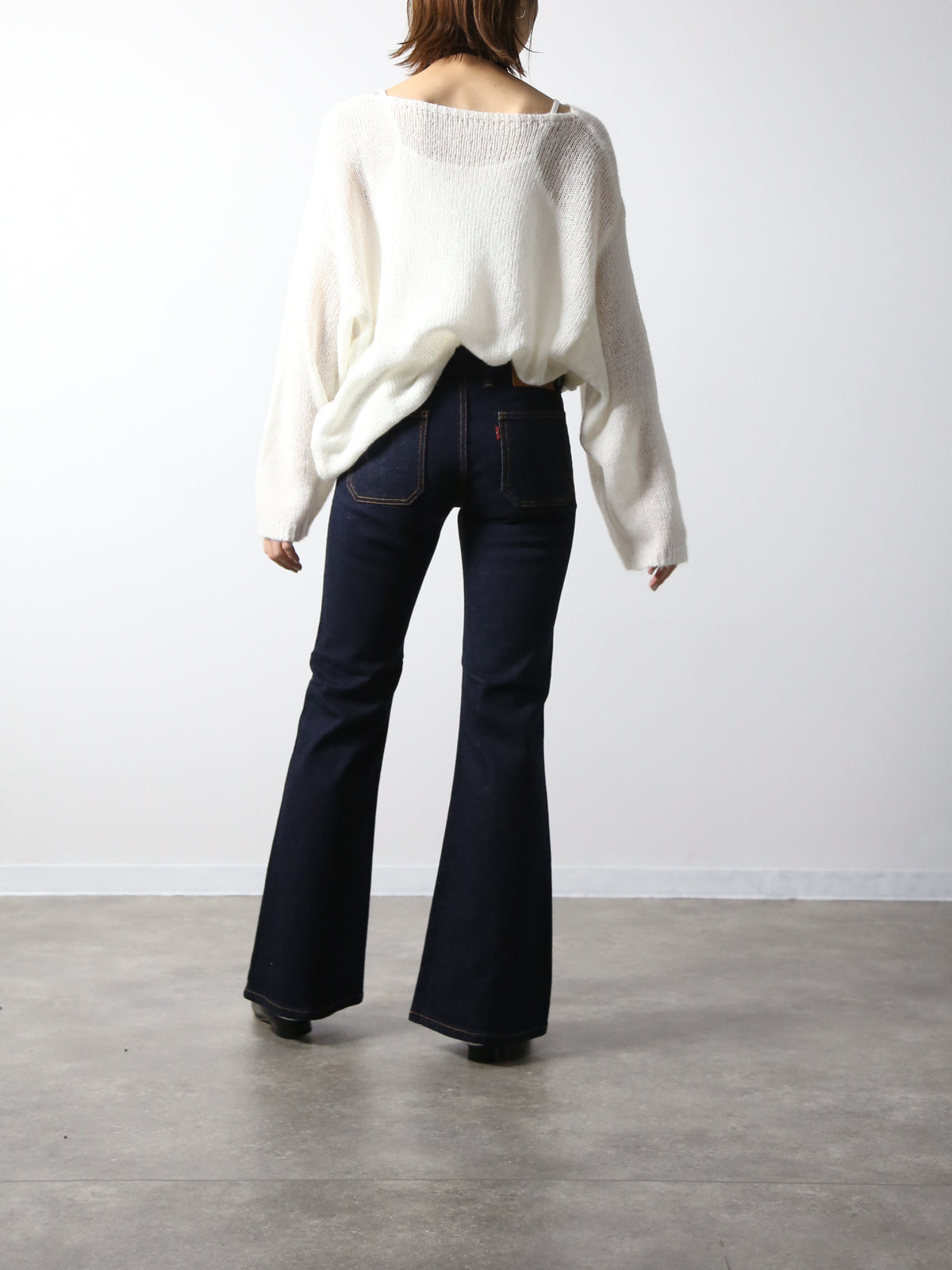 【岡山デニム】ベルボトムジーンズ 貼りポケタイプ