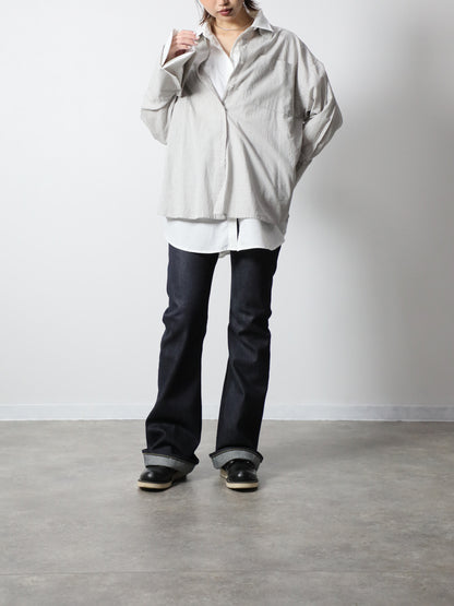 B-1969-XX-F-004 【岡山産 セルビッチデニム】ベルボトム リジッド  BELL-BOTTOM SELVEDGE DENIM RIGID