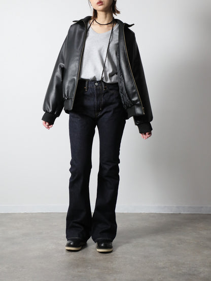 B-1969-XX-F-680 【岡山産 セルビッチデニム】ベルボトム  ワンウォッシュ  BELL-BOTTOM SELVEDGE DENIM ONEWASH