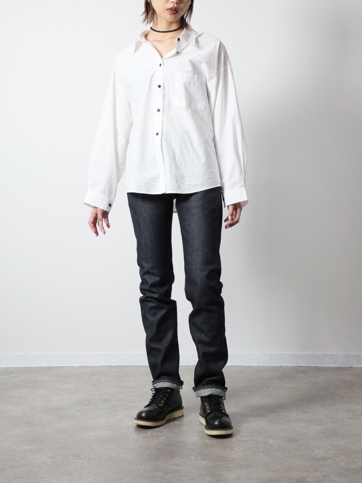 B-1969-XX-J-004　【岡山産 セルビッチデニム】 ジーンズ　Straight Selvedge Denim