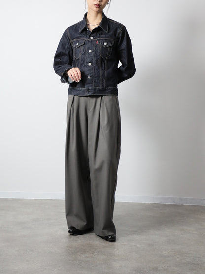 B-1969-XX-G-680　【岡山産 セルビッチデニム】デニムジャケット  Gジャン ワンウオッシュ　Type 3 Selvedge Denim Jacket Onewash
