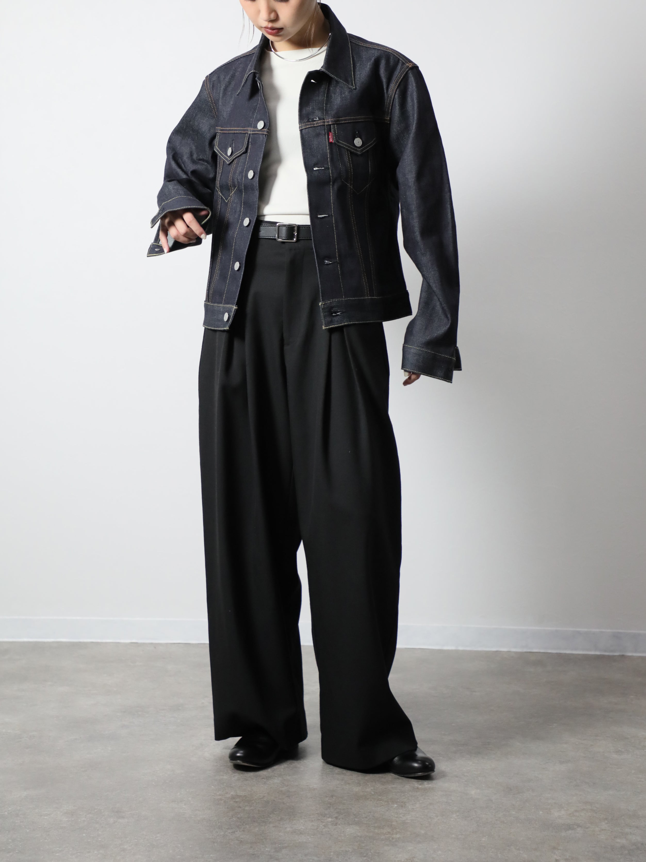 B-1969-XX-G 【岡山産 セルビッチデニム】デニムジャケット G