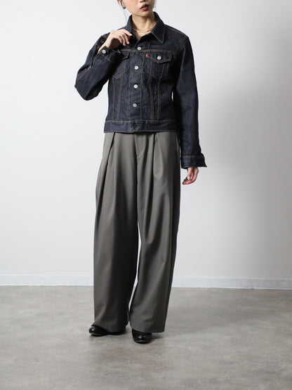 B-1969-XX-G-680　【岡山産 セルビッチデニム】デニムジャケット  Gジャン ワンウオッシュ　Type 3 Selvedge Denim Jacket Onewash
