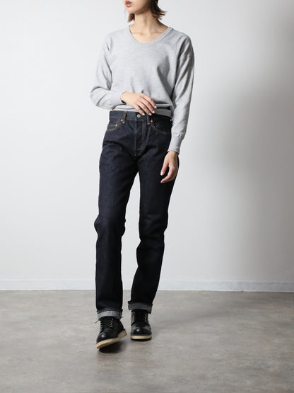 B-1969-XX-J-680　【岡山産 セルビッチデニム】ジーンズワンウオッシュ　Straight Selvedge Denim  Onewash