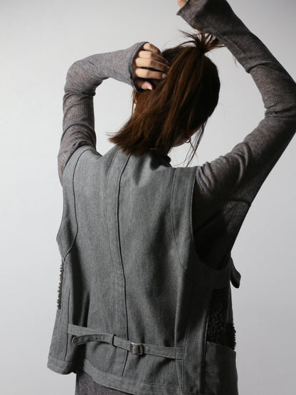 【アーカイブボブソン】ミックスボアベスト