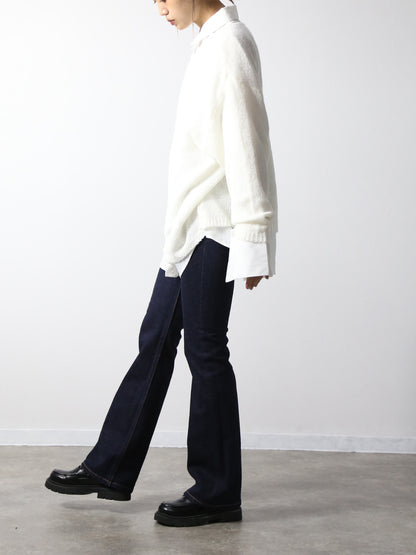 ブーツカットジーンズ　 ワンウォッシュカラー/ユニセックス