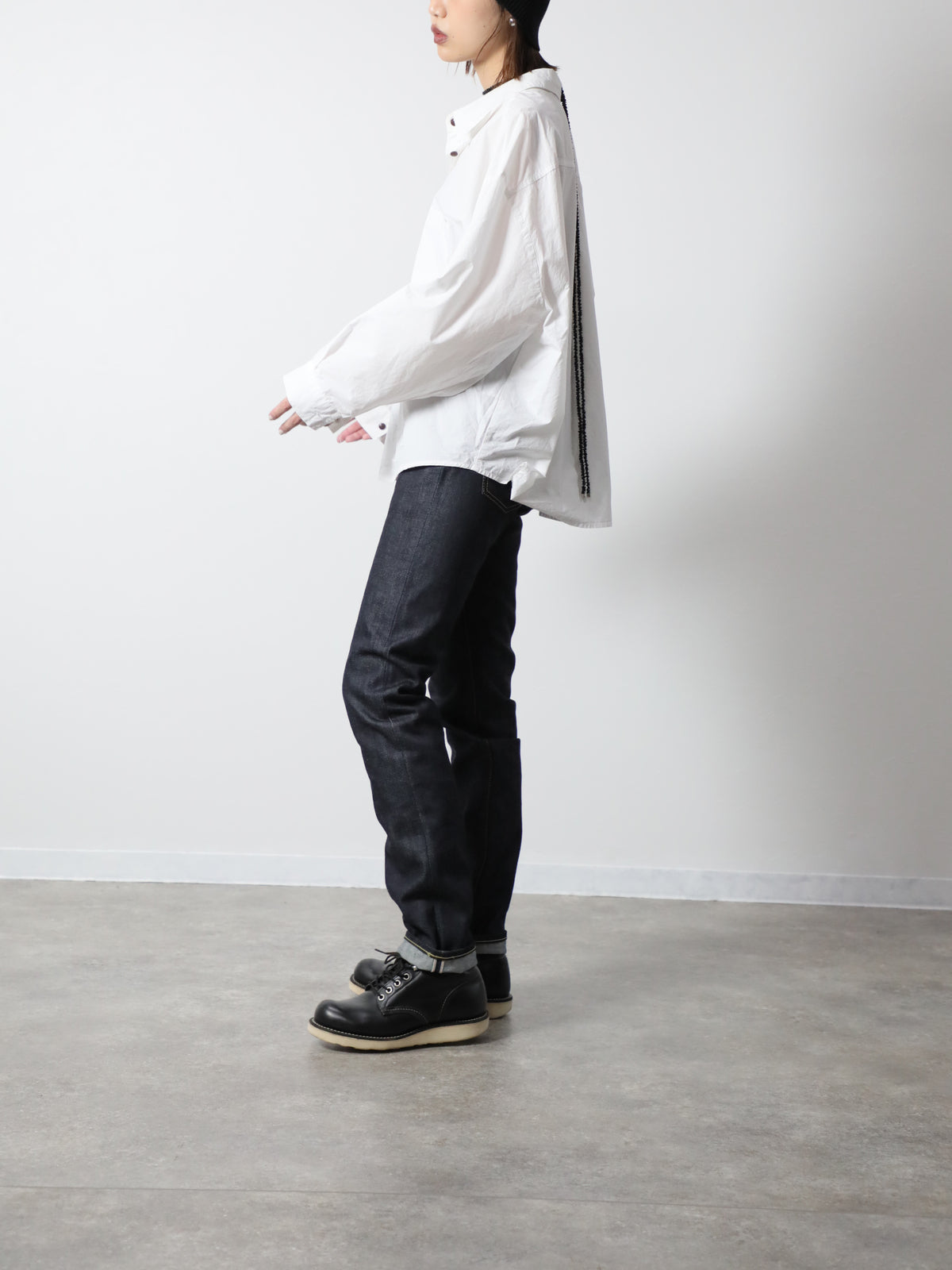 B-1969-XX-J-004　【岡山産 セルビッチデニム】 ジーンズ　Straight Selvedge Denim
