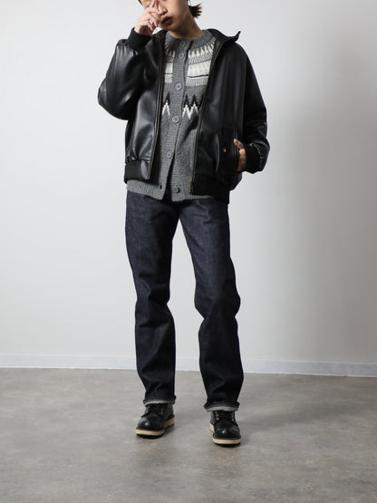 B-1969-XX-RR2011-004 【岡山産 セルビッチデニム】シンチバックジーンズ リジット CINCH BUCKLE SELVEDGE DENIM RIGID