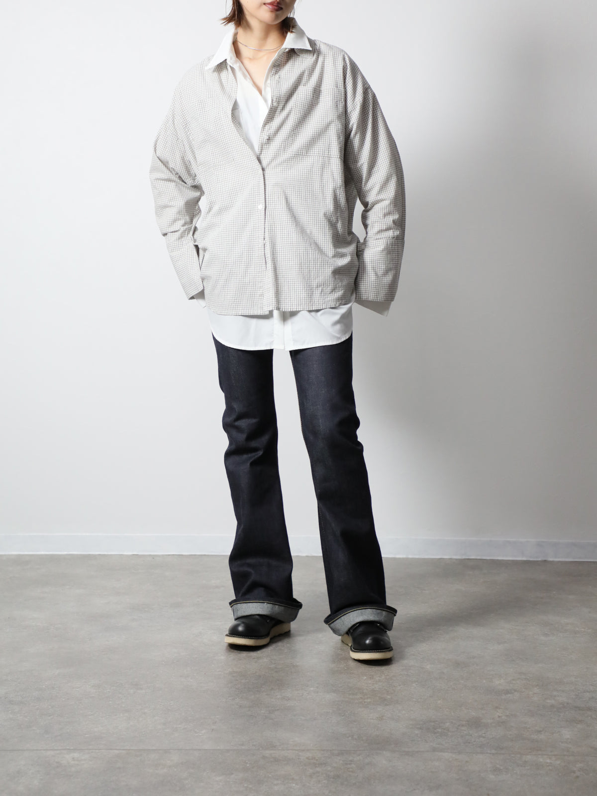 B-1969-XX-F-004 【岡山産 セルビッチデニム】ベルボトム リジッド  BELL-BOTTOM SELVEDGE DENIM RIGID