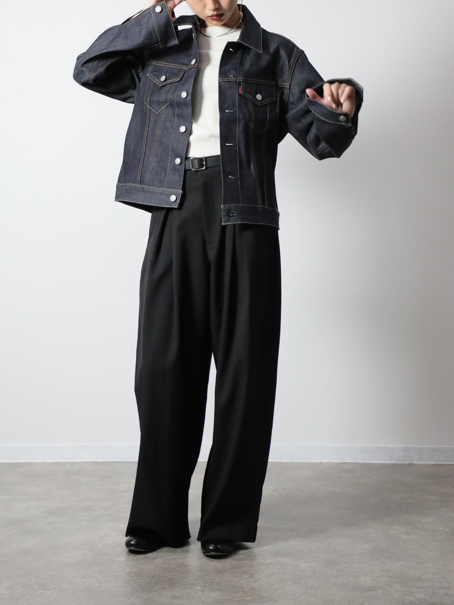 B-1969-XX-G　【岡山産 セルビッチデニム】デニムジャケット  Gジャン  Type 3 Selvedge Denim Jacket