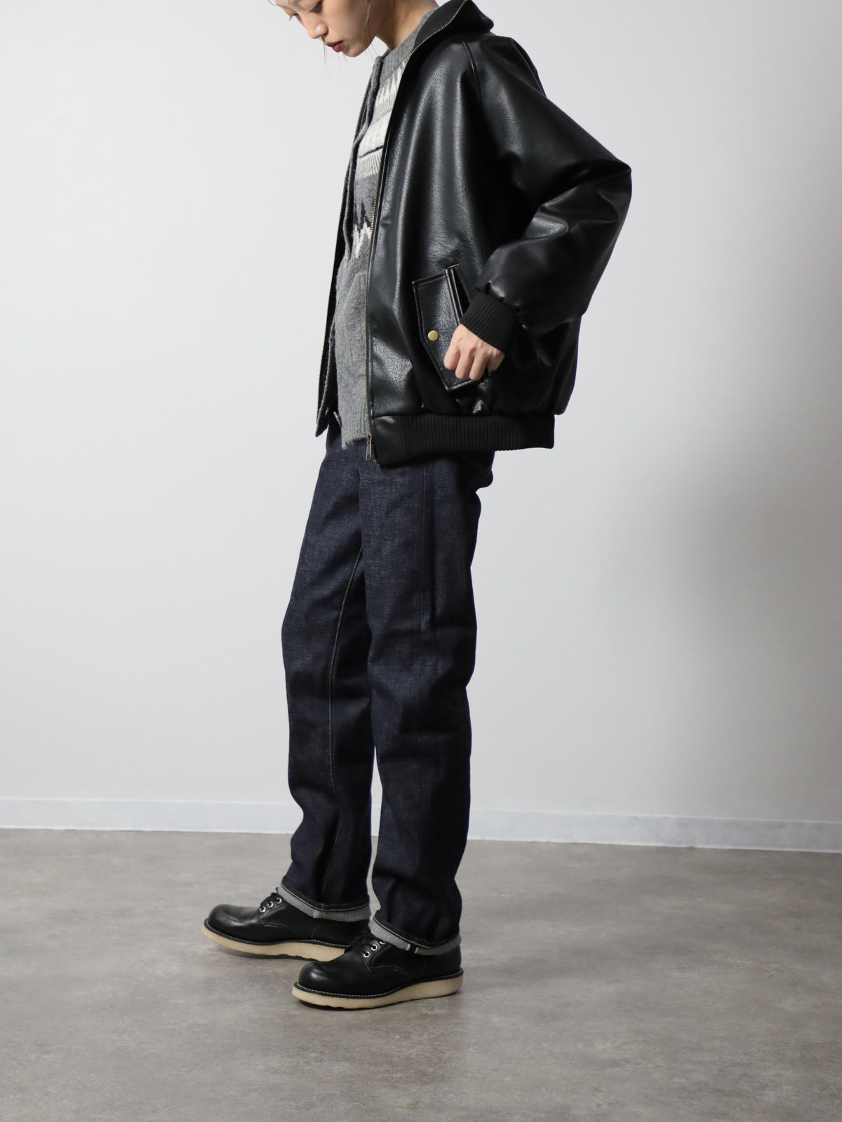 B-1969-XX-RR2011-004 【岡山産 セルビッチデニム】シンチバックジーンズ リジット CINCH BUCKLE SELVEDGE DENIM RIGID