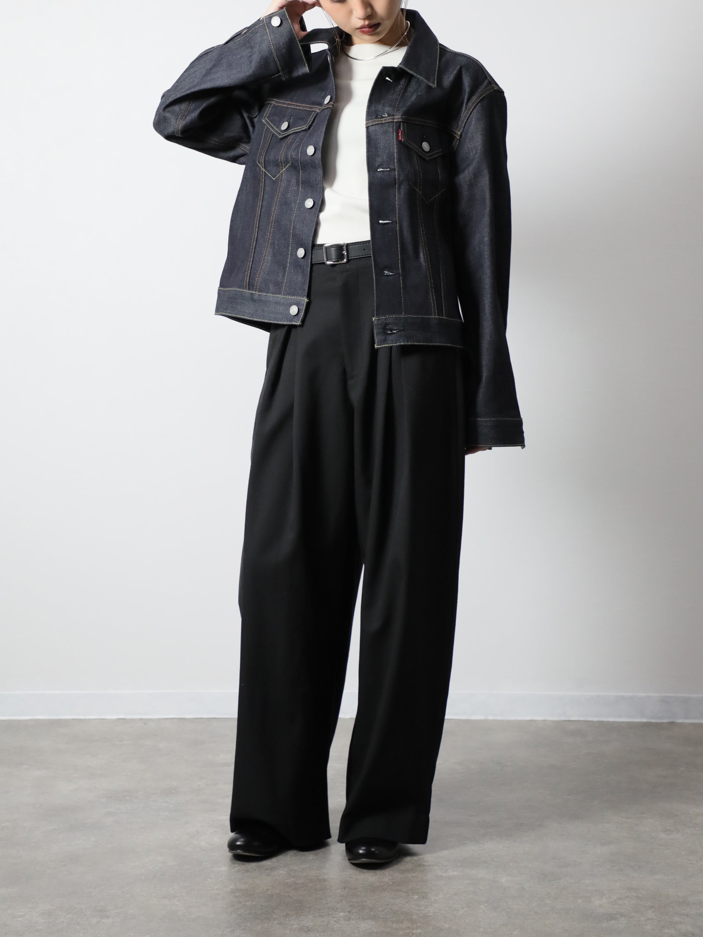 ⭐️100% a hundred percent ⭐️デニムジャケット graphzero(グラフゼロ) 16オンス 左綾 ラングラータイプ111MJ