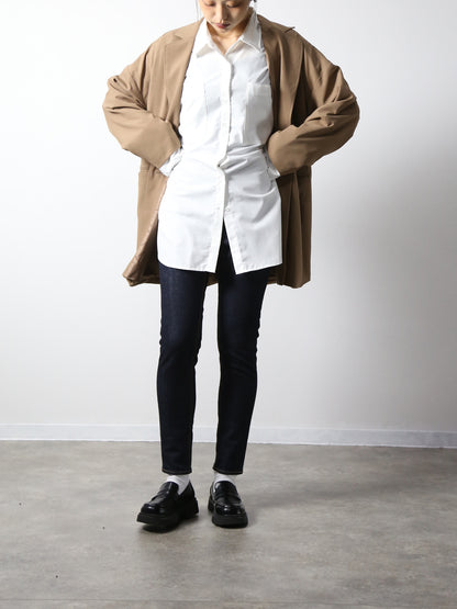 プレミアムジーンズ テーパードストレート　ワンウォッシュ/レディス