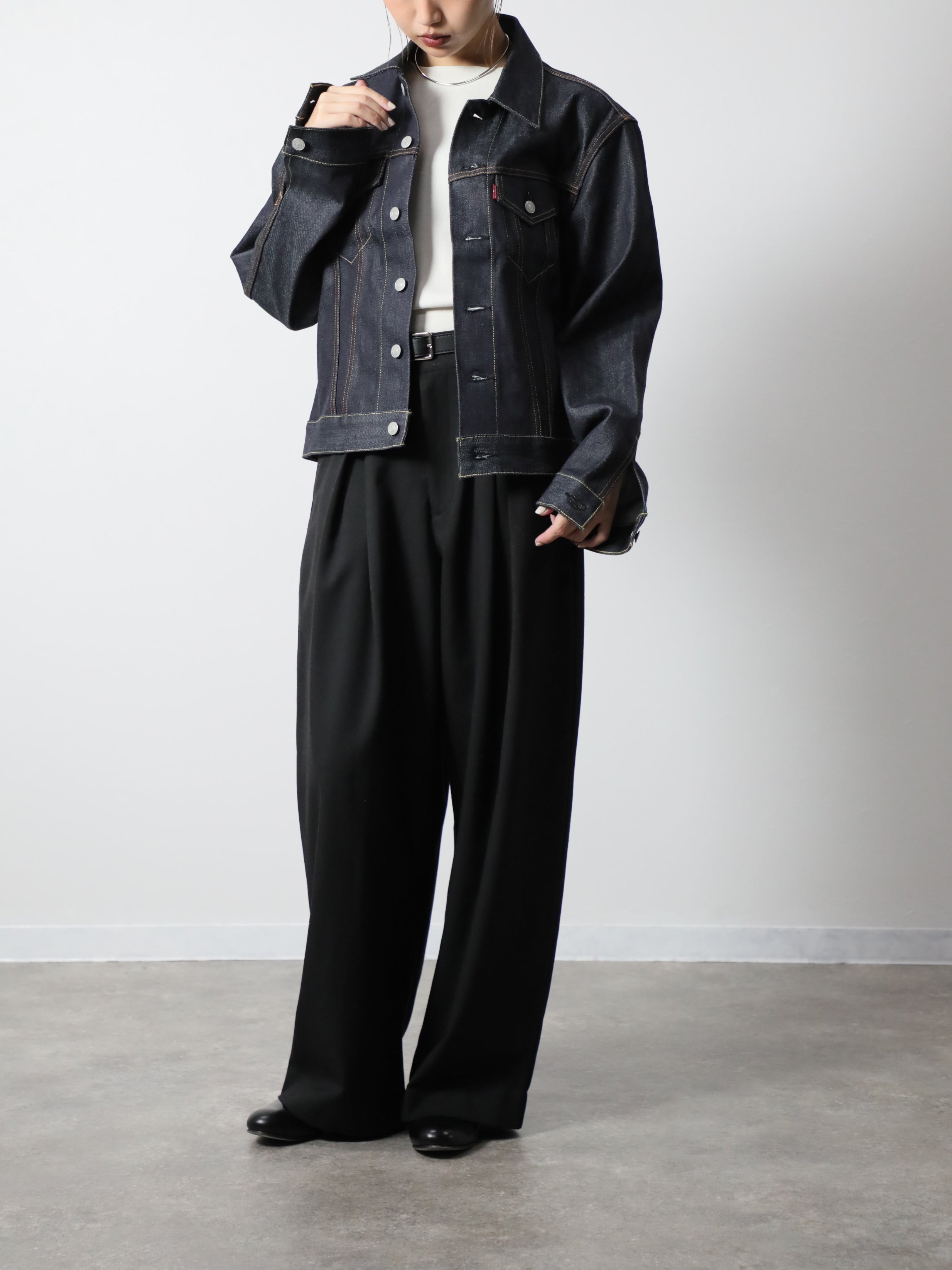 B-1969-XX-G 【岡山産 セルビッチデニム】デニムジャケット G