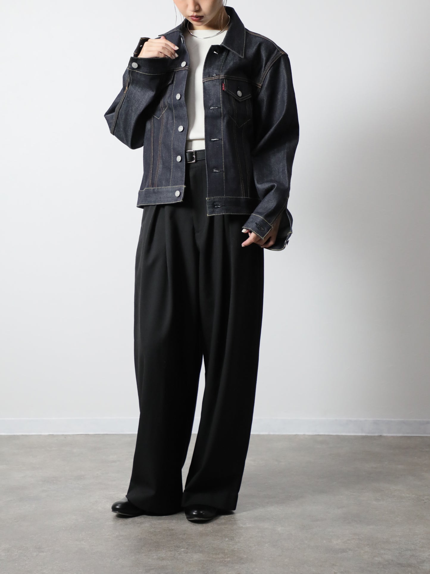 B-1969-XX-G　【岡山産 セルビッチデニム】デニムジャケット  Gジャン  Type 3 Selvedge Denim Jacket