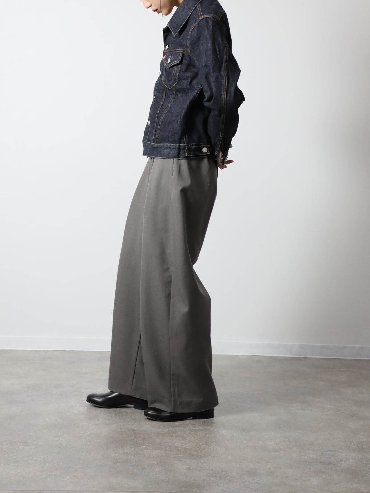 B-1969-XX-G-680　【岡山産 セルビッチデニム】デニムジャケット  Gジャン ワンウオッシュ　Type 3 Selvedge Denim Jacket Onewash