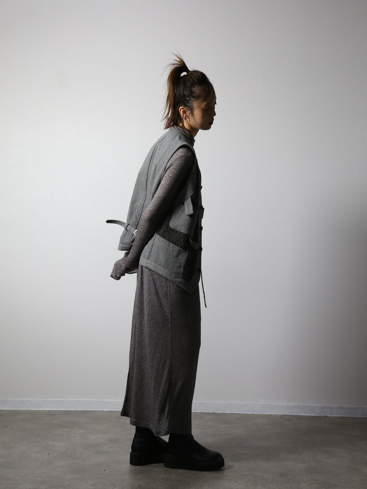 【アーカイブボブソン】ミックスボアベスト