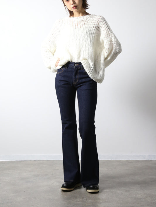 【岡山デニム】ベルボトムジーンズ ５ポケットタイプ