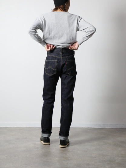 B-1969-XX-J-680　【岡山産 セルビッチデニム】ジーンズワンウオッシュ　Straight Selvedge Denim  Onewash