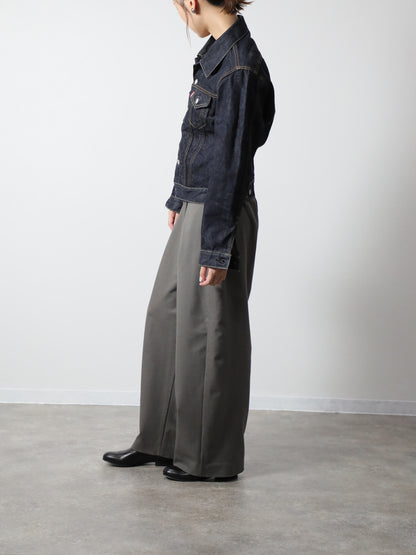 B-1969-XX-G-680　【岡山産 セルビッチデニム】デニムジャケット  Gジャン ワンウオッシュ　Type 3 Selvedge Denim Jacket Onewash