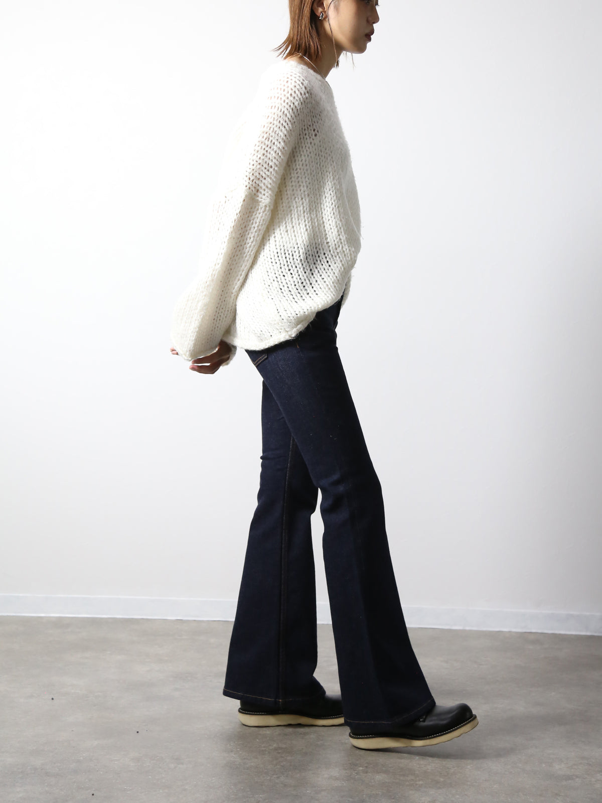 【岡山デニム】ベルボトムジーンズ ５ポケットタイプ