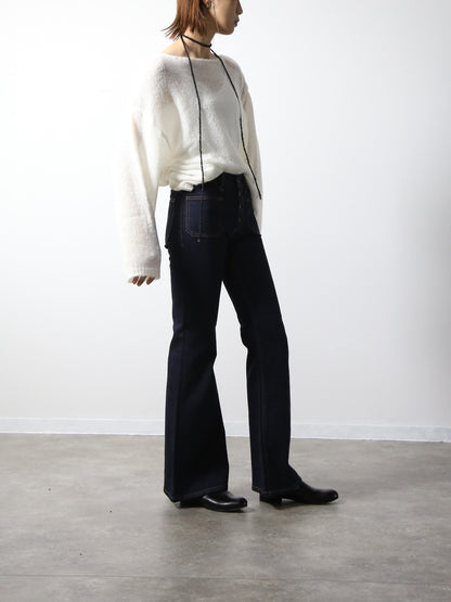 【岡山デニム】ベルボトムジーンズ 貼りポケタイプ