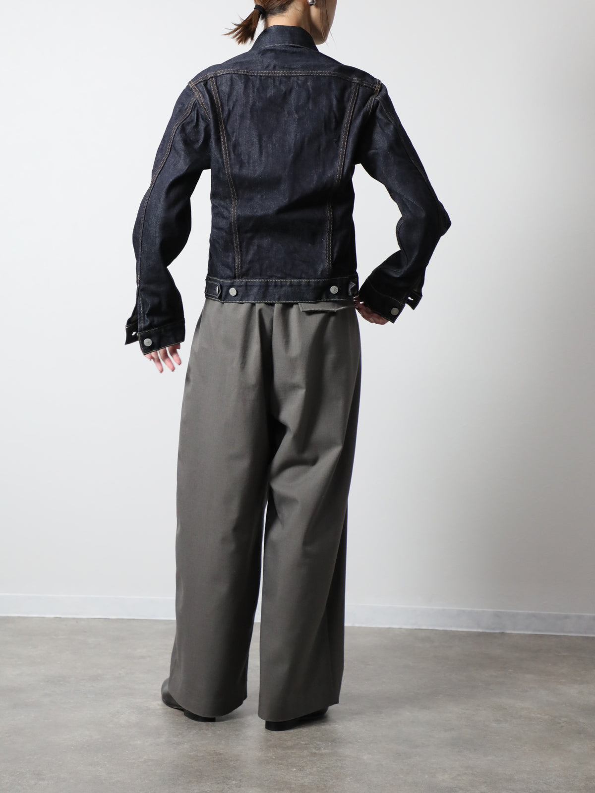 B-1969-XX-G-680　【岡山産 セルビッチデニム】デニムジャケット  Gジャン ワンウオッシュ　Type 3 Selvedge Denim Jacket Onewash