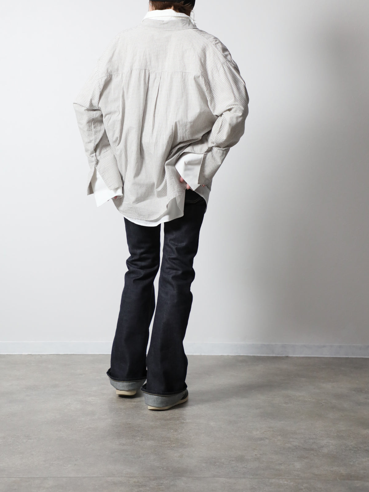 B-1969-XX-F-004 【岡山産 セルビッチデニム】ベルボトム リジッド  BELL-BOTTOM SELVEDGE DENIM RIGID