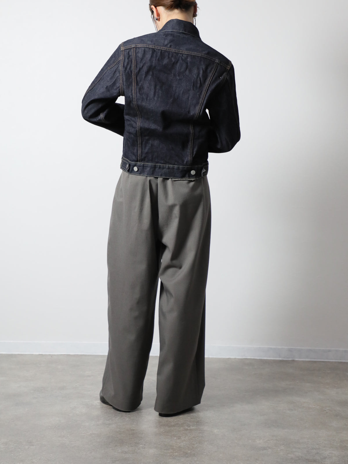 B-1969-XX-G-680　【岡山産 セルビッチデニム】デニムジャケット  Gジャン ワンウオッシュ　Type 3 Selvedge Denim Jacket Onewash