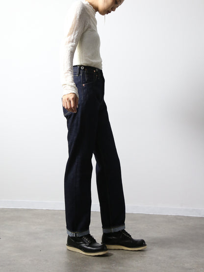 B-1969-XX-RR2011-680 【岡山産 セルビッチデニム】シンチバックジーンズ ワンウォッシュ CINCH BUCKLE SELVEDGE DENIM ONEWASH