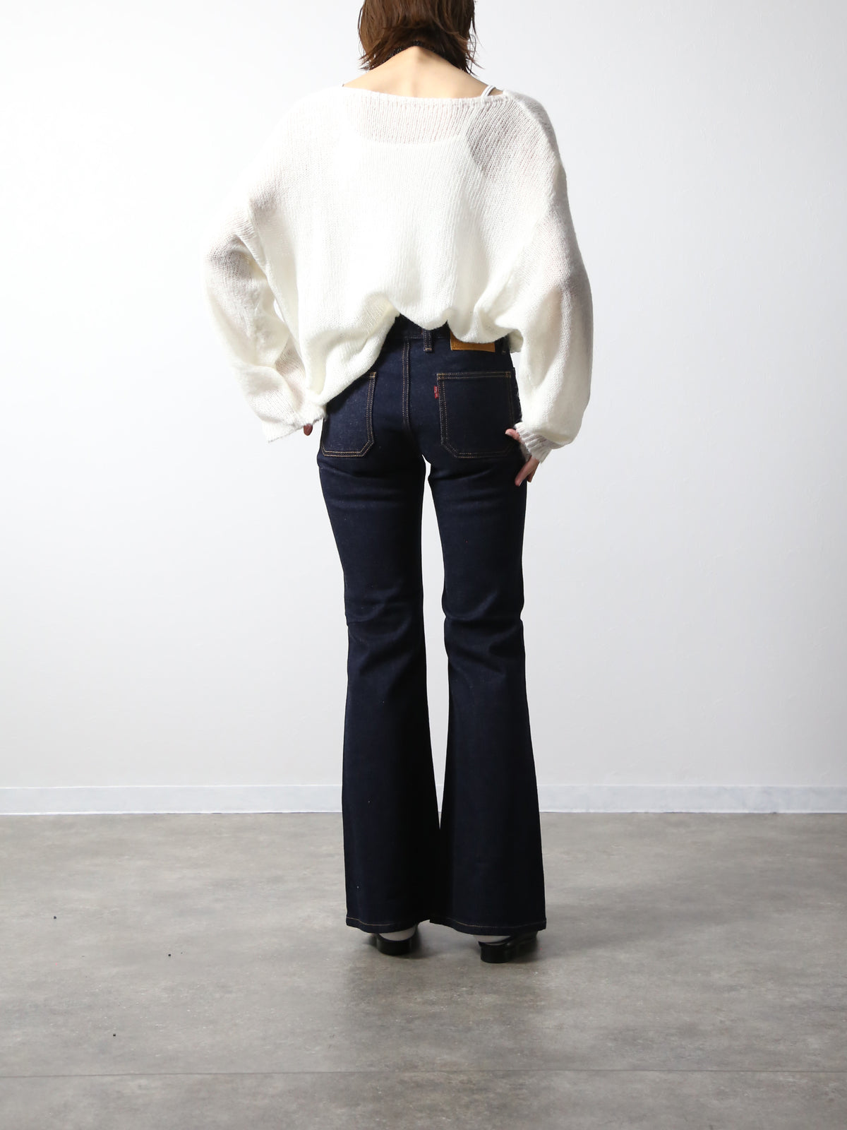 【岡山デニム】ベルボトムジーンズ 貼りポケタイプ