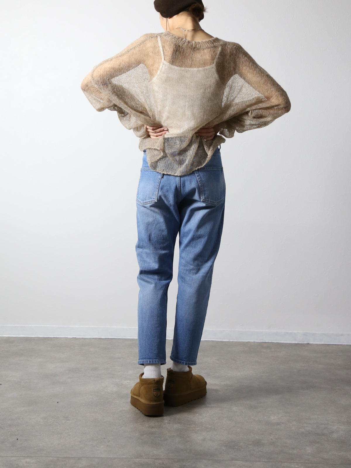 12.5oz ワイドフィットテーパードジーンズ　622型復刻　ブリーチカラー/ユニセックス