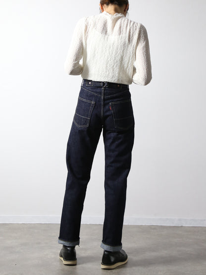 B-1969-XX-RR2011-680 【岡山産 セルビッチデニム】シンチバックジーンズ ワンウォッシュ CINCH BUCKLE SELVEDGE DENIM ONEWASH