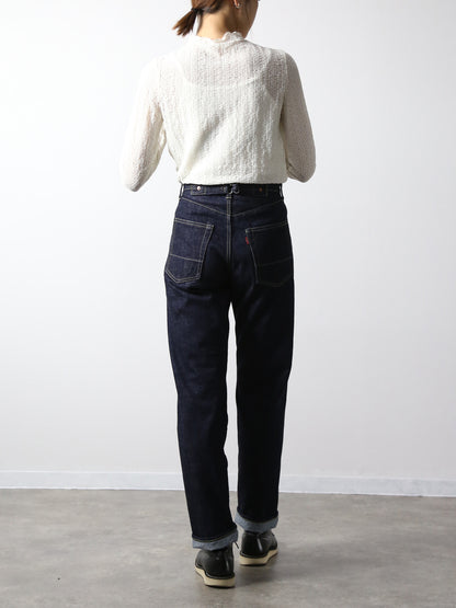 B-1969-XX-RR2011-680 【岡山産 セルビッチデニム】シンチバックジーンズ ワンウォッシュ CINCH BUCKLE SELVEDGE DENIM ONEWASH