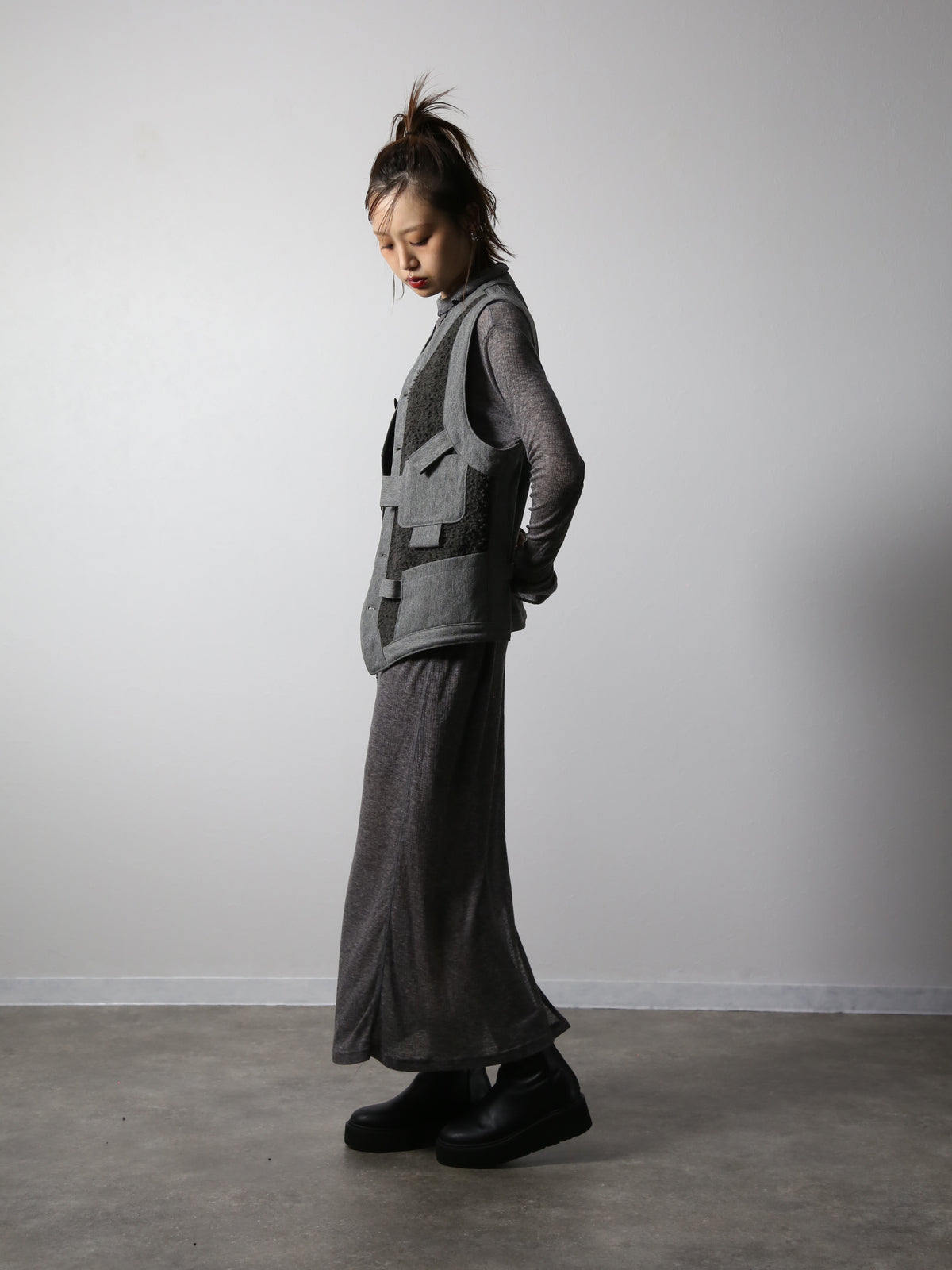 【アーカイブボブソン】ミックスボアベスト