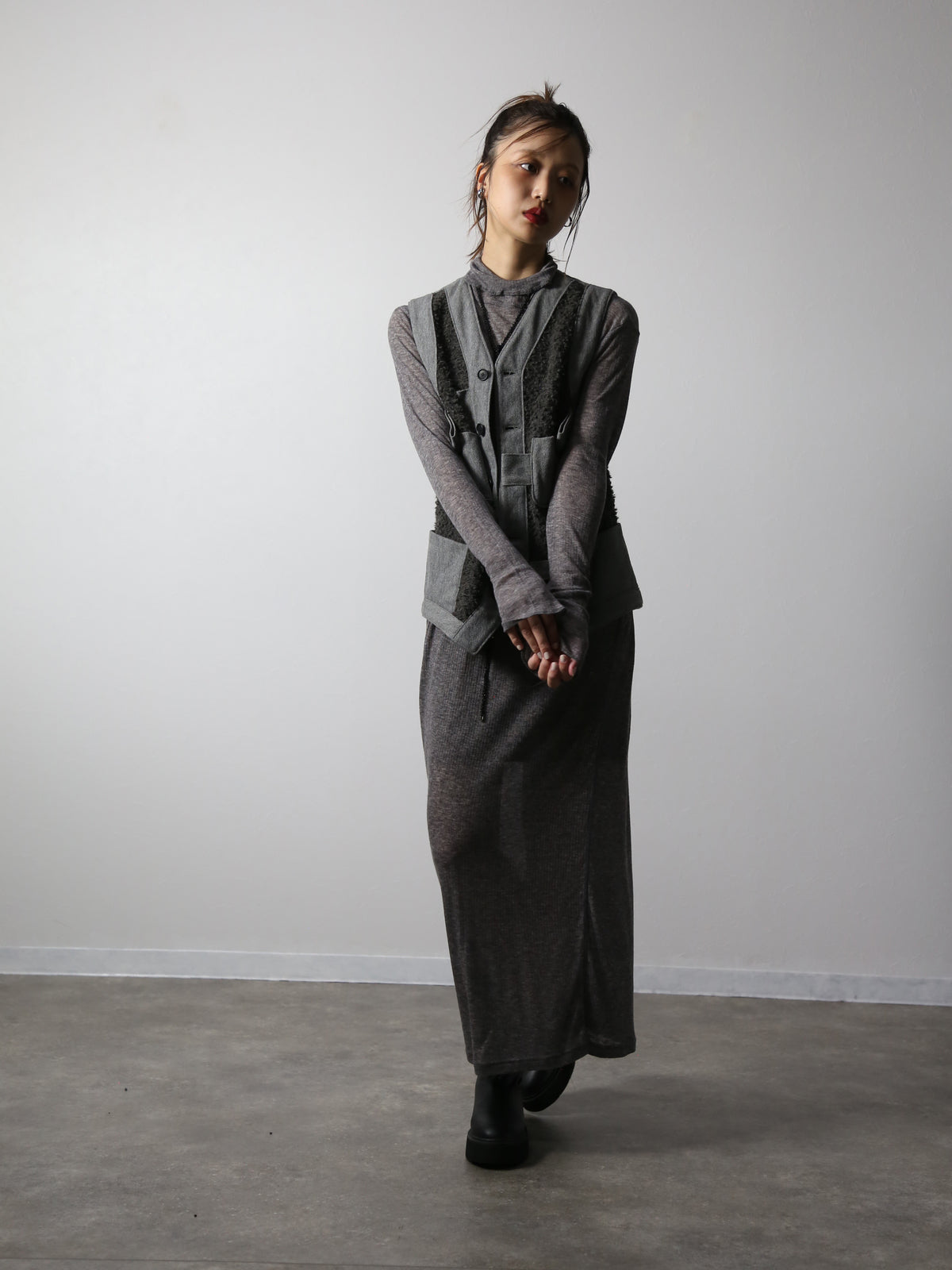 【アーカイブボブソン】ミックスボアベスト