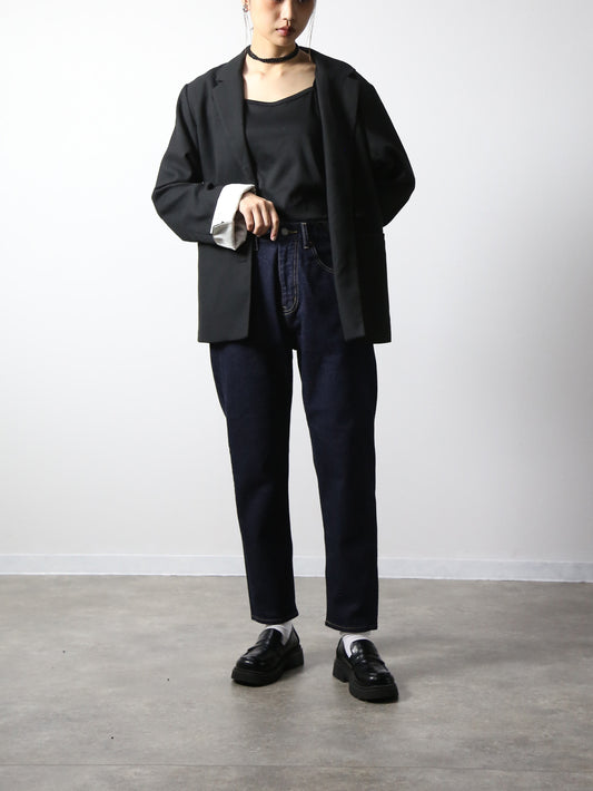 12.5oz ワイドフィットテーパードジーンズ　622型復刻　ワンウォッシュカラー/ユニセックス