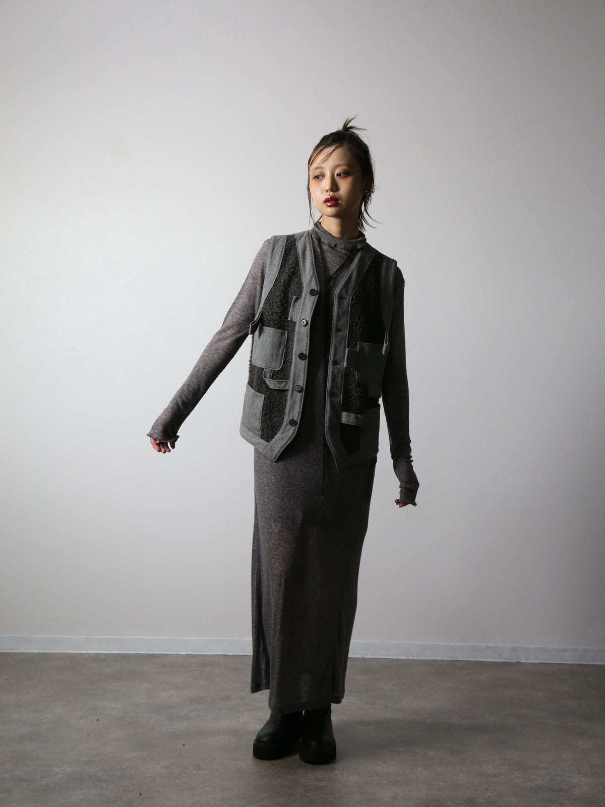 【アーカイブボブソン】ミックスボアベスト