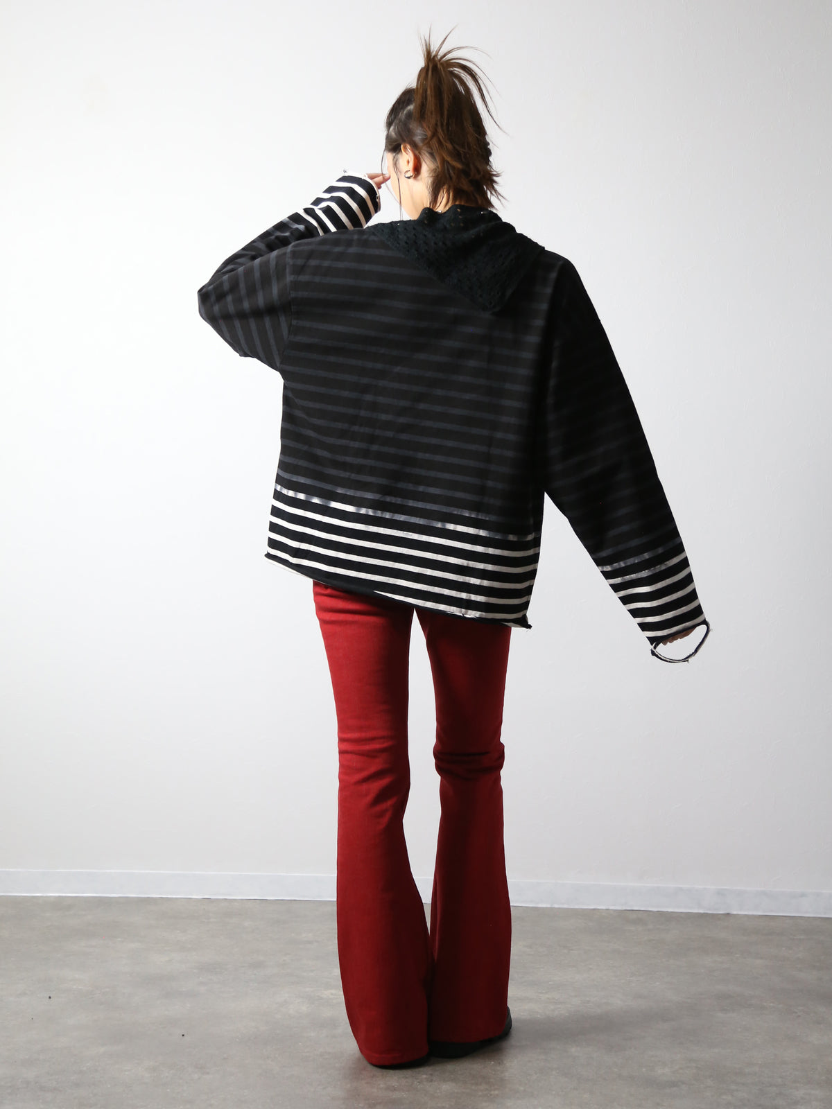 【アーカイブボブソン】フェードボーダーカットソー