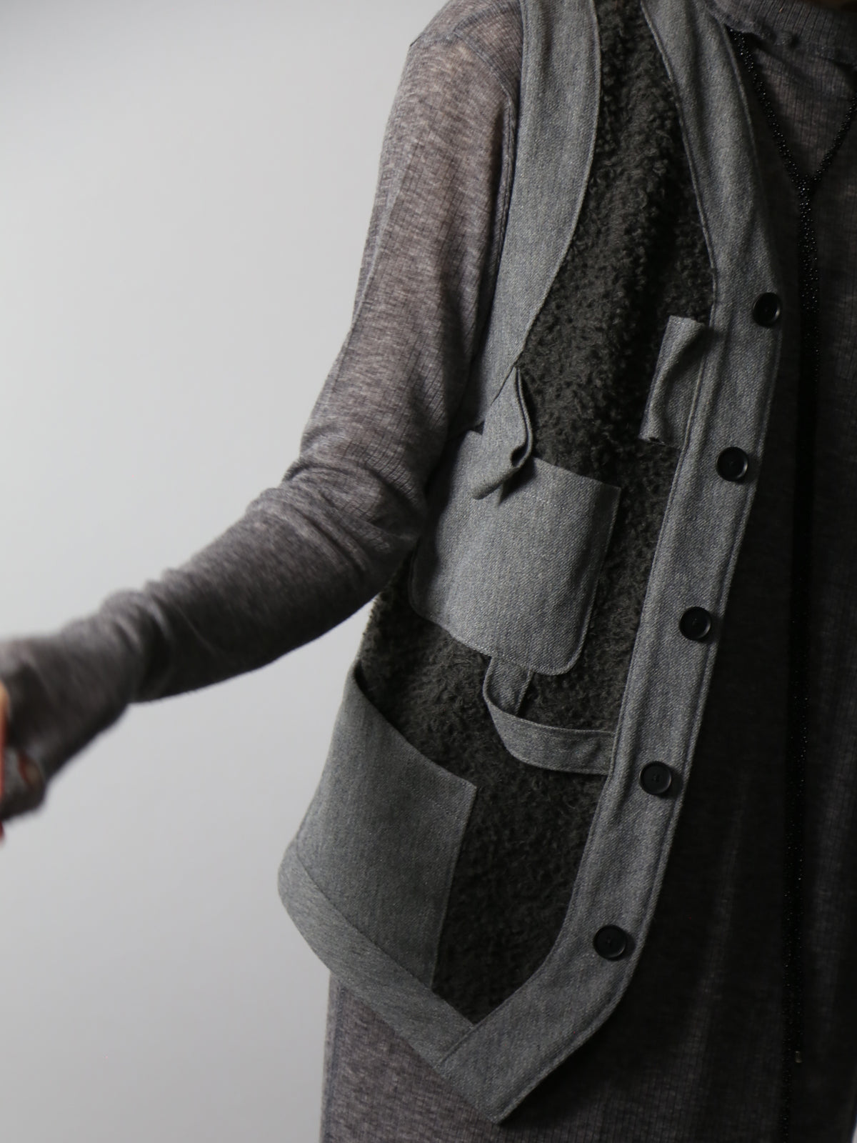 【アーカイブボブソン】ミックスボアベスト