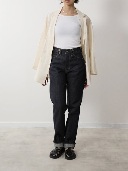 B-1969-XX-RR2011-004 【岡山産 セルビッチデニム】シンチバックジーンズ リジット CINCH BUCKLE SELVEDGE DENIM RIGID