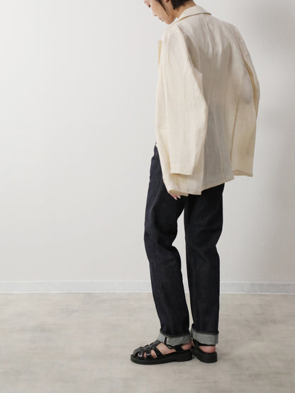 B-1969-XX-RR2011-004 【岡山産 セルビッチデニム】シンチバックジーンズ リジット CINCH BUCKLE SELVEDGE DENIM RIGID