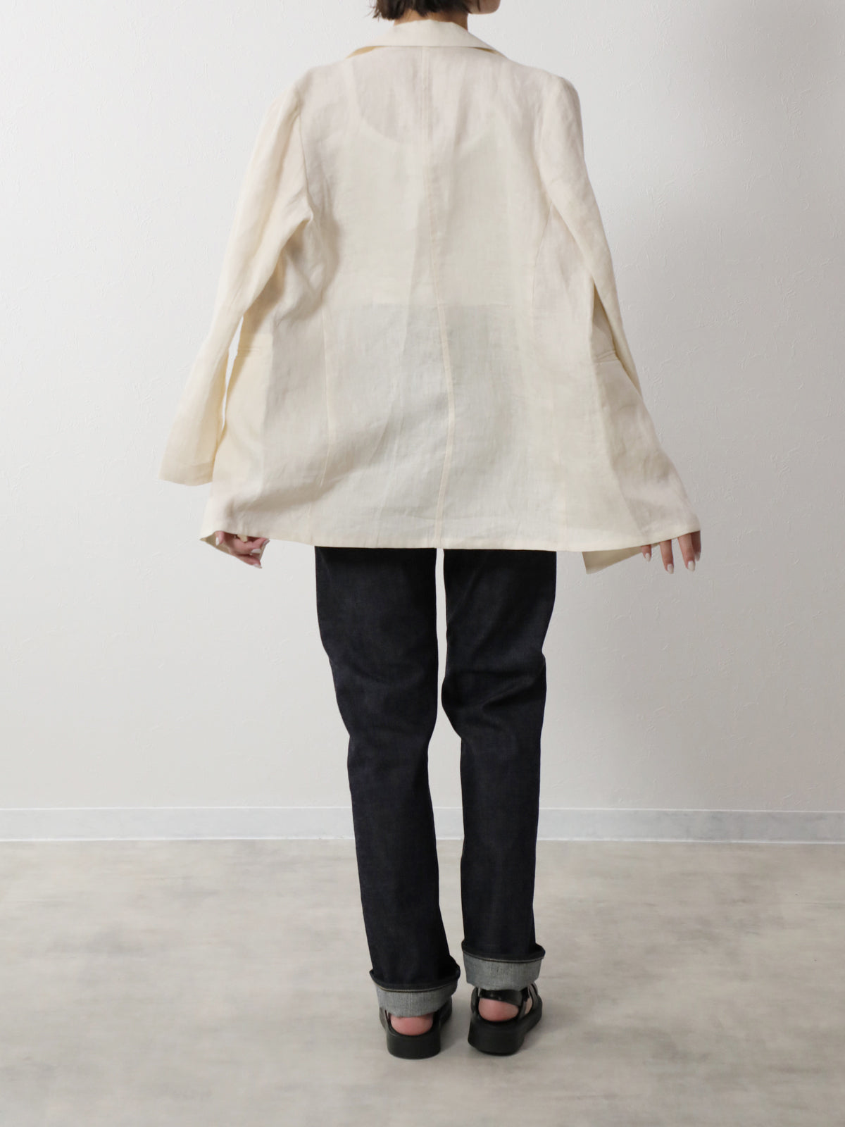 B-1969-XX-RR2011-004 【岡山産 セルビッチデニム】シンチバックジーンズ リジット CINCH BUCKLE SELVEDGE DENIM RIGID