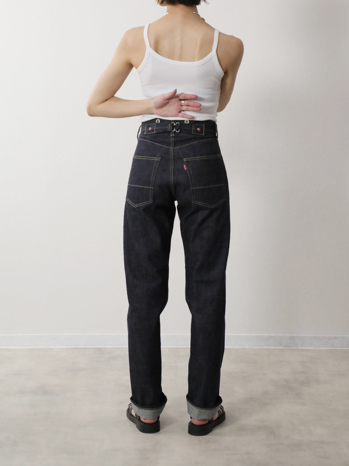 ボブソン | 岡山デニム | BOBSON | セルビッチジーンズ | シンチバック | 尾錠