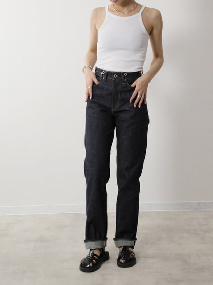 B-1969-XX-RR2011-004 【岡山産 セルビッチデニム】シンチバックジーンズ リジット CINCH BUCKLE SELVEDGE DENIM RIGID